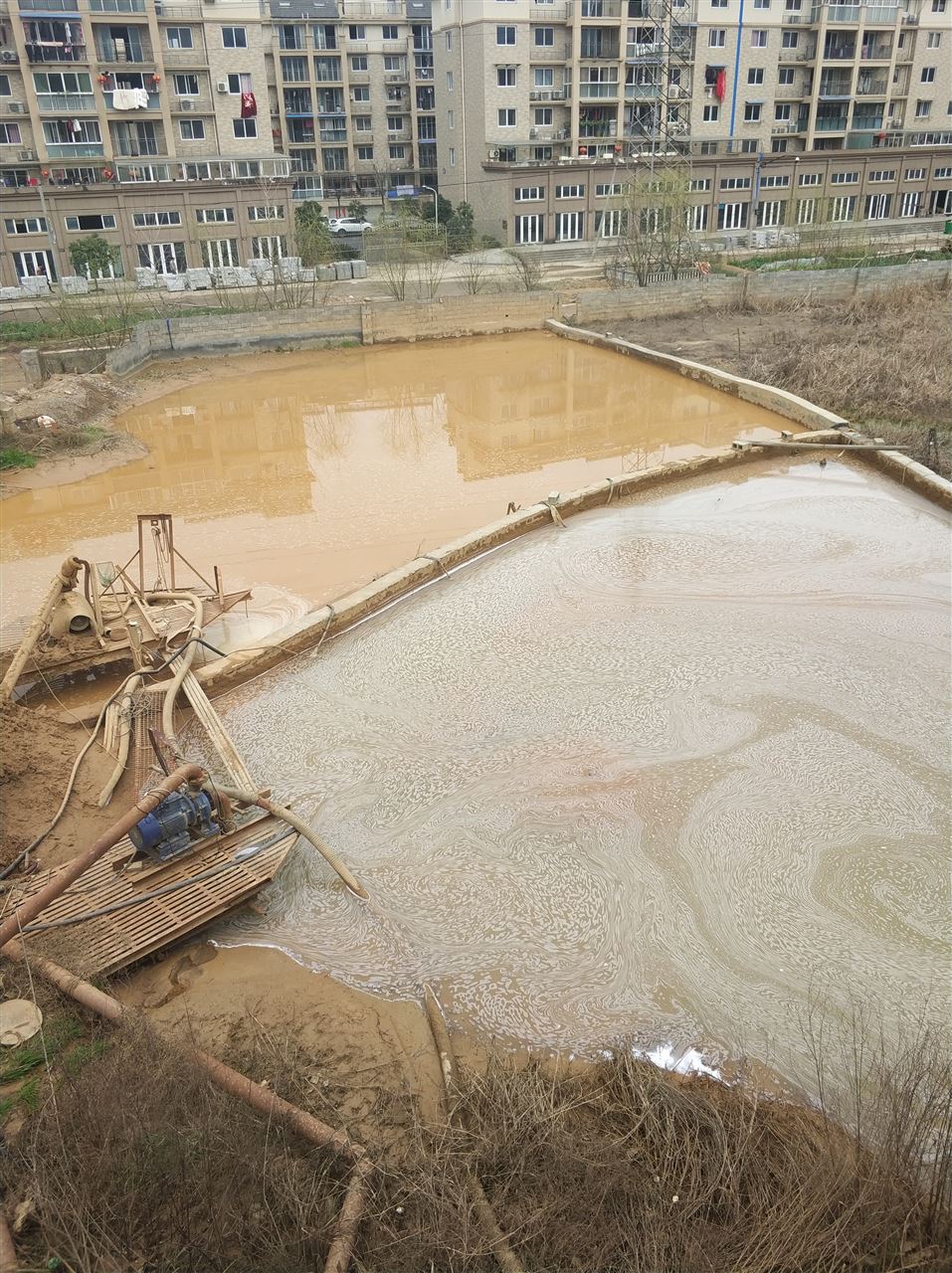 讷河沉淀池淤泥清理-厂区废水池淤泥清淤
