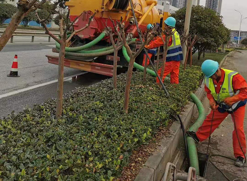讷河市政管道清淤